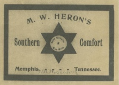 M.W. Heron's sothern comfort label