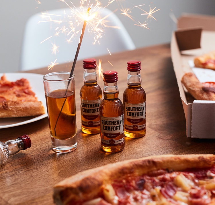 Southern Comfort Shot N' Pizza Recipe